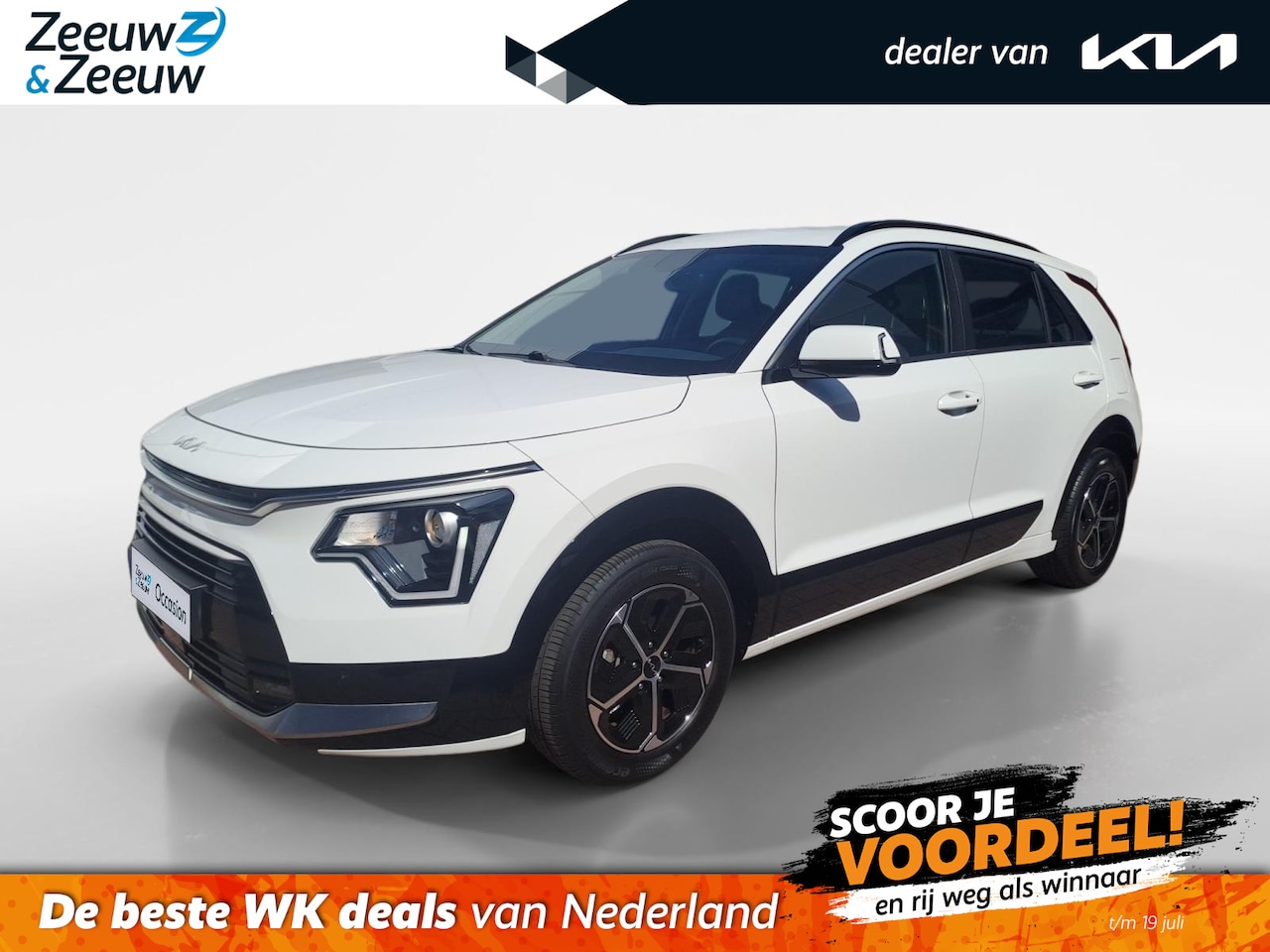 Kia Niro - 1.6i Hybrid DynamicLine 1e Eigenaar | Fabrieksgarantie | NAP - AutoWereld.nl