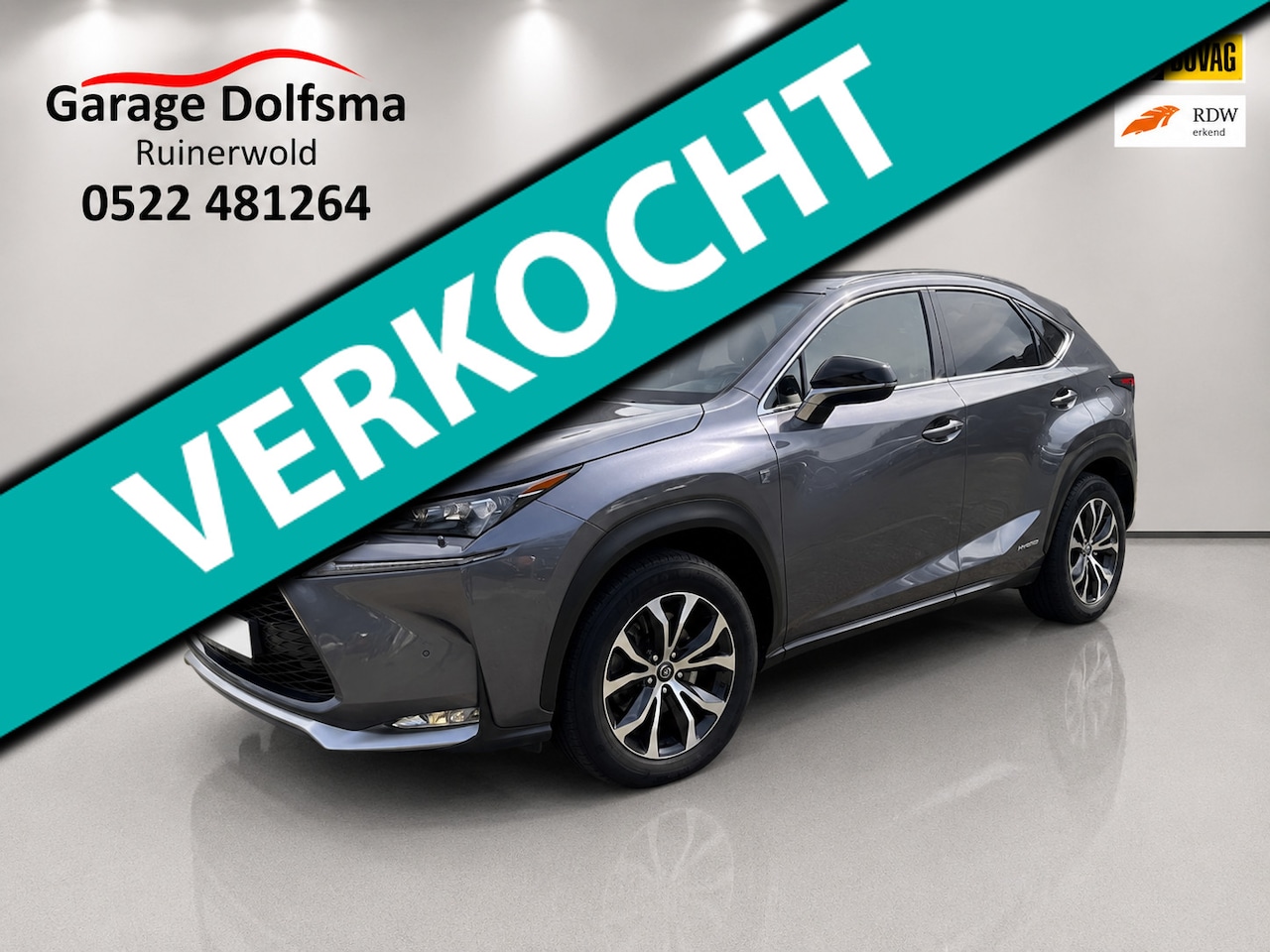 Lexus NX - 300h AWD Luxury Line-Leer-Camera-18"-Stoelverw- - AutoWereld.nl