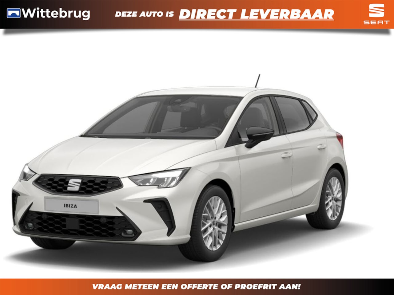 SEAT Ibiza - 1.0 EcoTSI Style Plus PRIJS INCLUSIEF € 2.000,- INRUILPREMIE - AutoWereld.nl