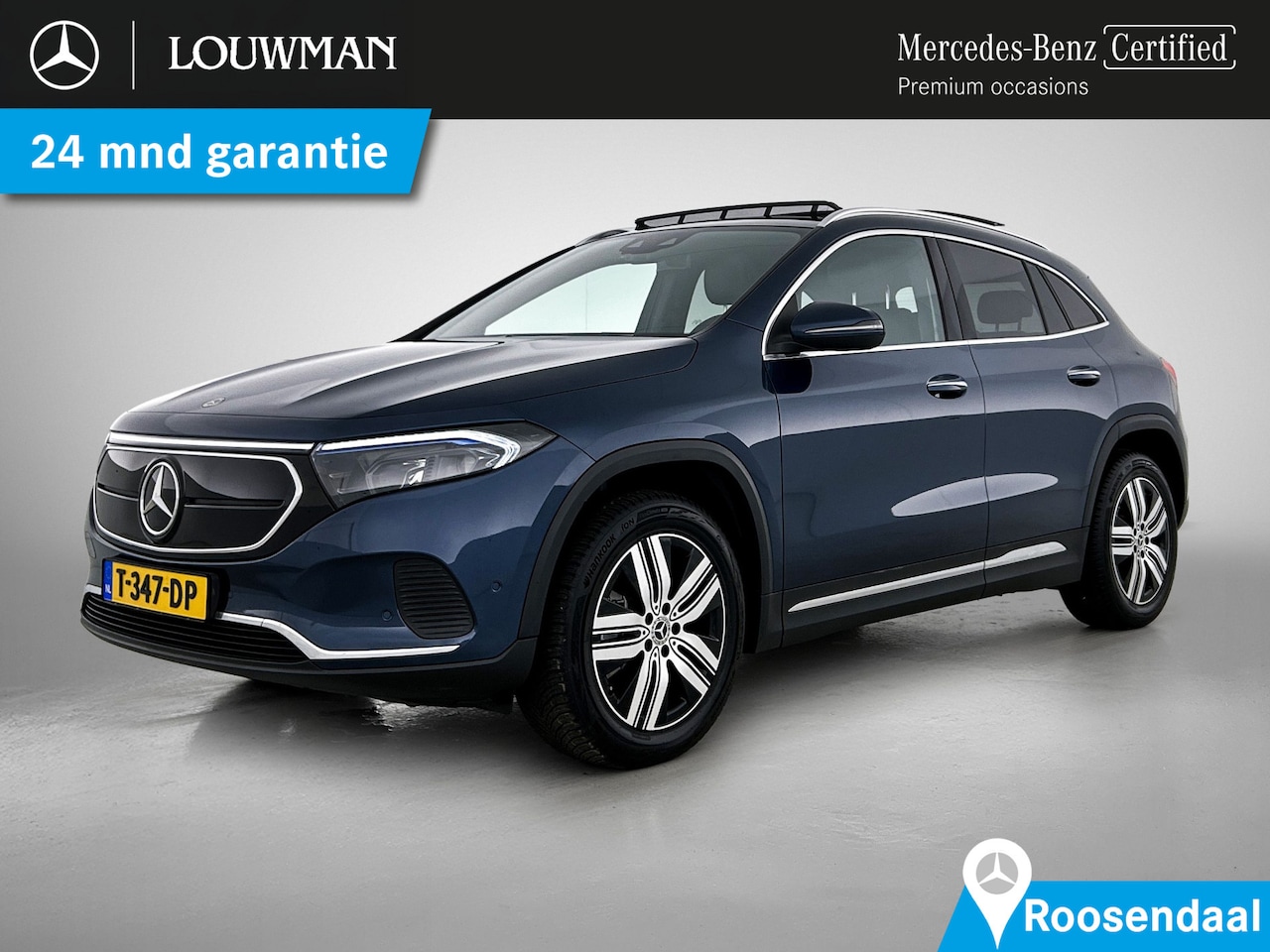 Mercedes-Benz EQA - 250 Luxury 67 kWh | Panoramadak | Trekhaak | Sfeerverlichting | Dode Hoek Ass | Keyless Go - AutoWereld.nl