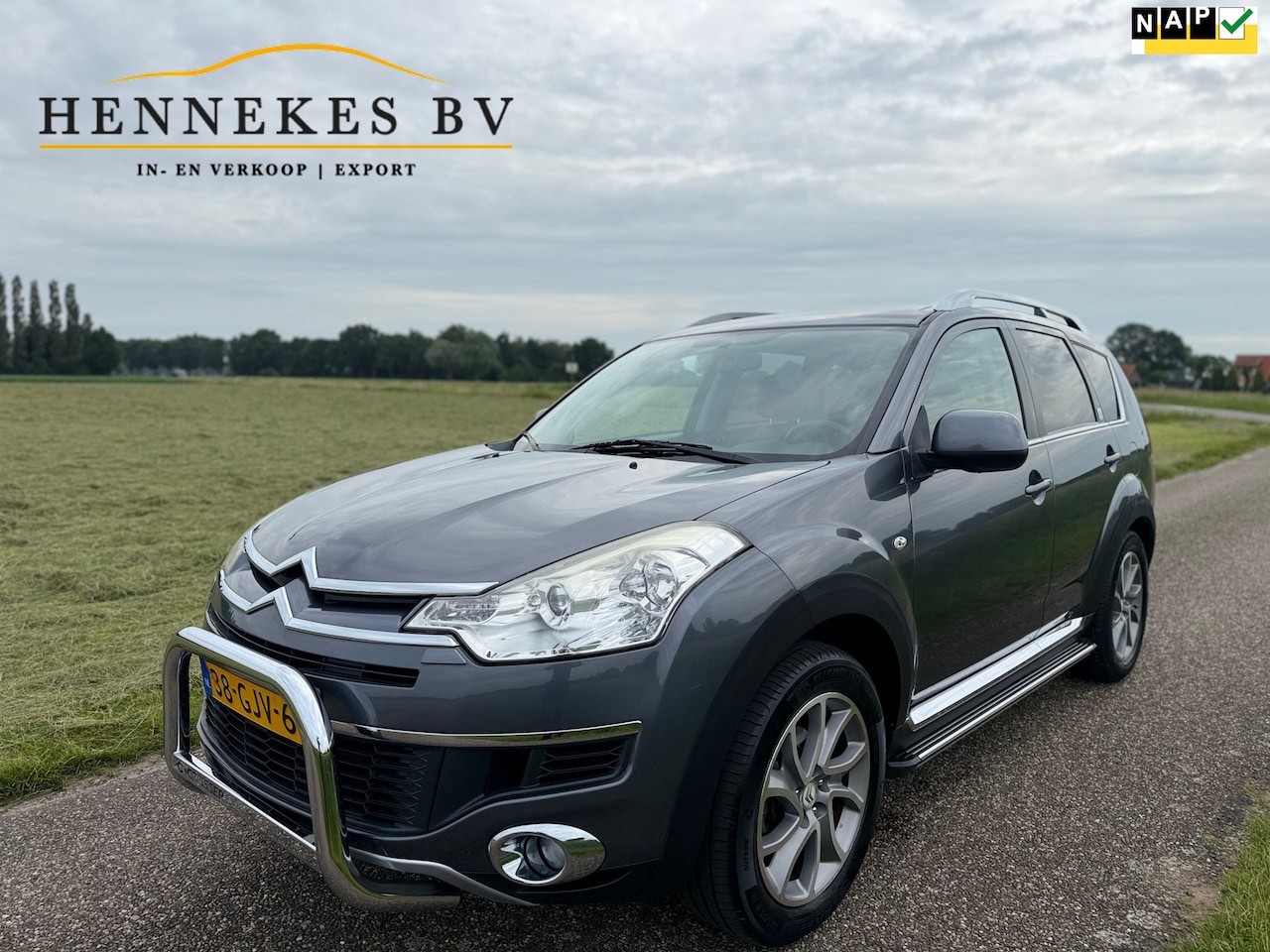 Citroën C-Crosser - 2.4-16V Exclusive 7per 4wd automaat leder - AutoWereld.nl