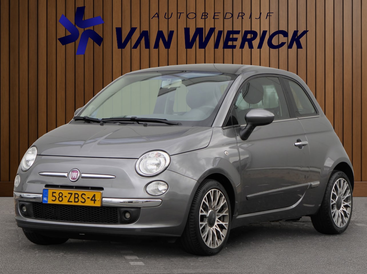Fiat 500 - 0.9 TwinAir Lounge 86PK! Incl Garantie | Pano-dak | LM Velgen | Airco - AutoWereld.nl