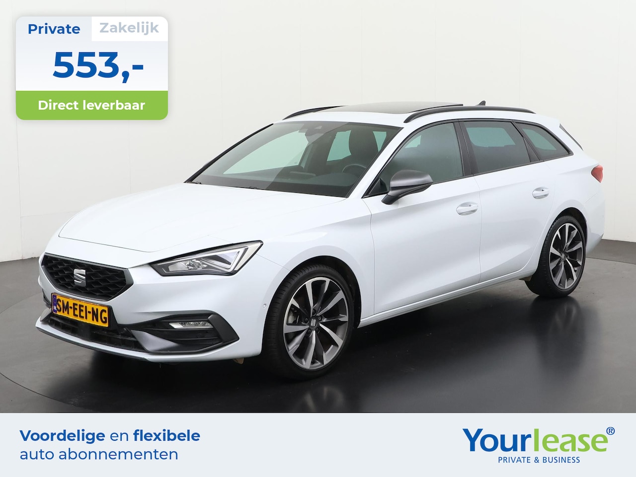 SEAT Leon Sportstourer - 1.5 eTSI FR | All-in 553,- Private Lease | Direct uit voorraad - AutoWereld.nl