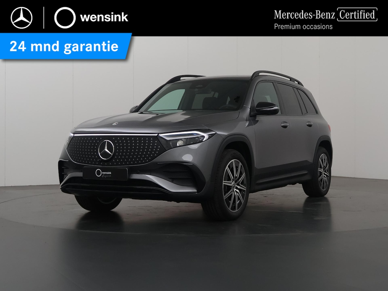 Mercedes-Benz EQB - 250+ AMG Line | Night | Panoramadak | Head-up Display | Burmester | Sfeerverlichting | 360 - AutoWereld.nl
