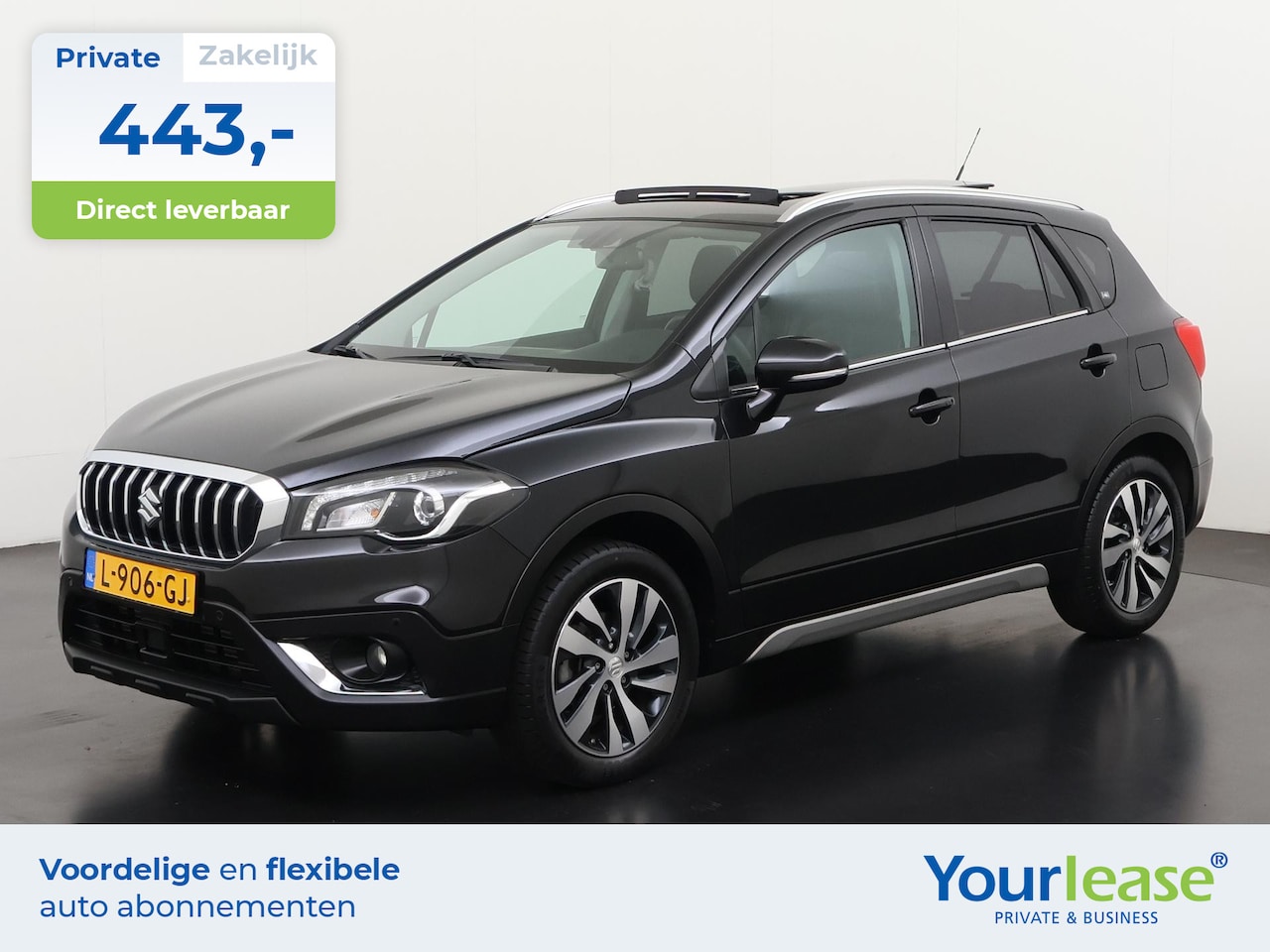 Suzuki S-Cross - 1.4 Boosterjet Style Smart Hybrid | All-in 443,- Private Lease | Direct uit voorraad - AutoWereld.nl