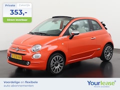 Fiat 500 C - 1.0 Hybrid Selezione Arancia | All-in 353, - Private Lease | Direct uit voorraad