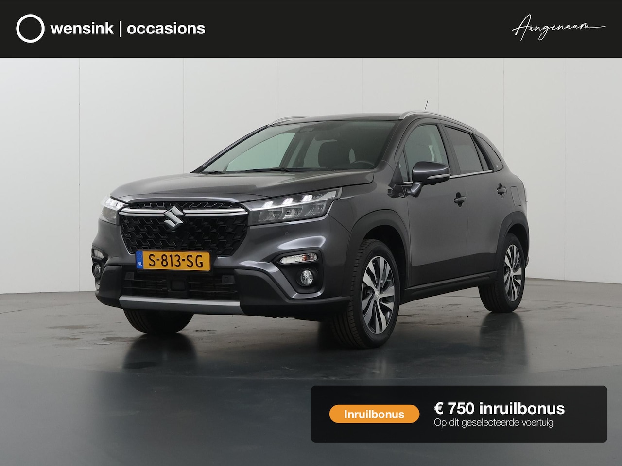 Suzuki S-Cross - 1.4 Boosterjet Style Smart Hybrid | LED | Navigatie | 360 Camera | DAB | Climate Control | - AutoWereld.nl