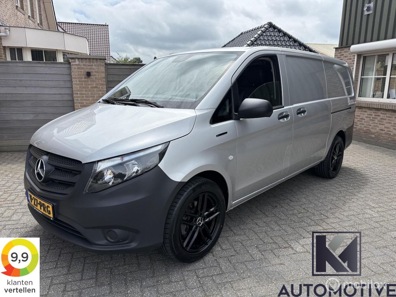 Mercedes-Benz eVito - L2 41kWh|Automaat|Leer|Trekhaak|2x Schuifdeur - AutoWereld.nl