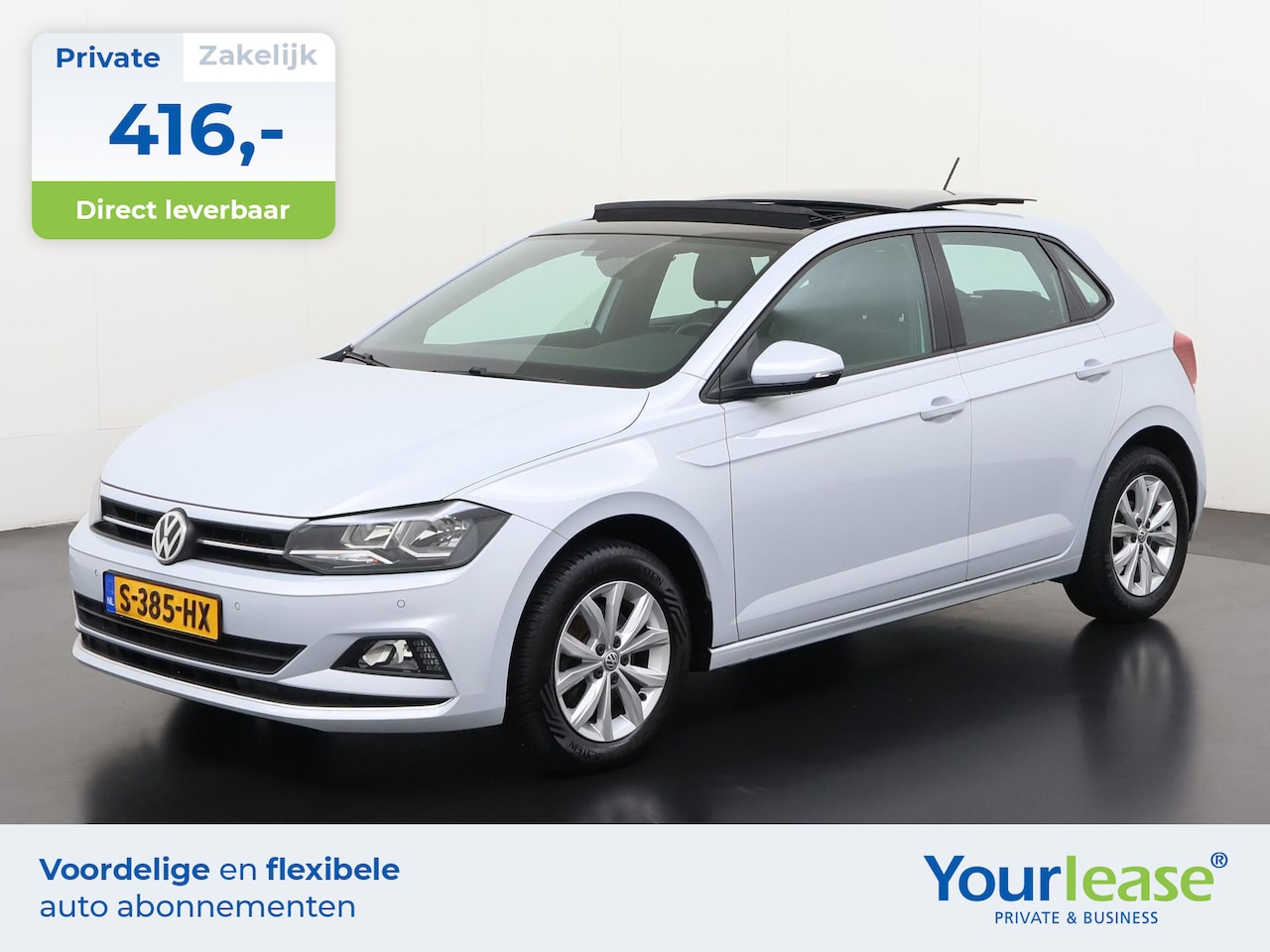 Volkswagen Polo - 1.0 TSI Highline DSG | All-in 416,- Private Lease | Direct uit voorraad - AutoWereld.nl