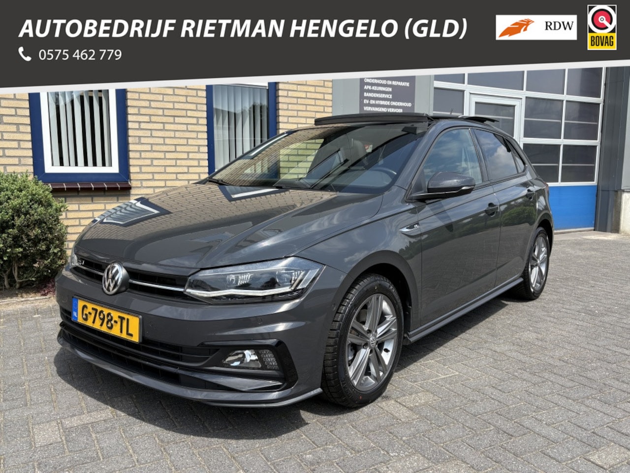 Volkswagen Polo - 1.0 TSI Highl.BnsR APPLE CARPLAY-PANO-RIJKLAAR - AutoWereld.nl