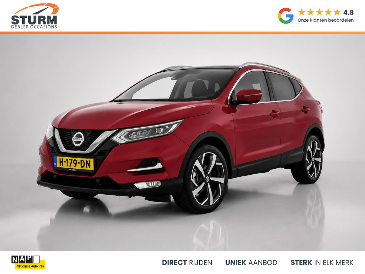 Nissan Qashqai - 1.3 DIG-T Tekna incl. Trekhaak! - AutoWereld.nl