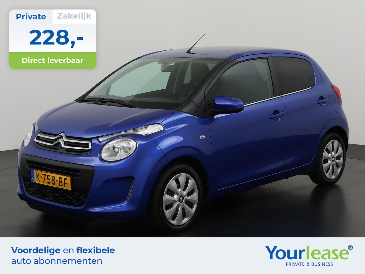 Citroën C1 - 1.0 VTi Feel | All-in 228,- Private Lease | Direct uit voorraad - AutoWereld.nl