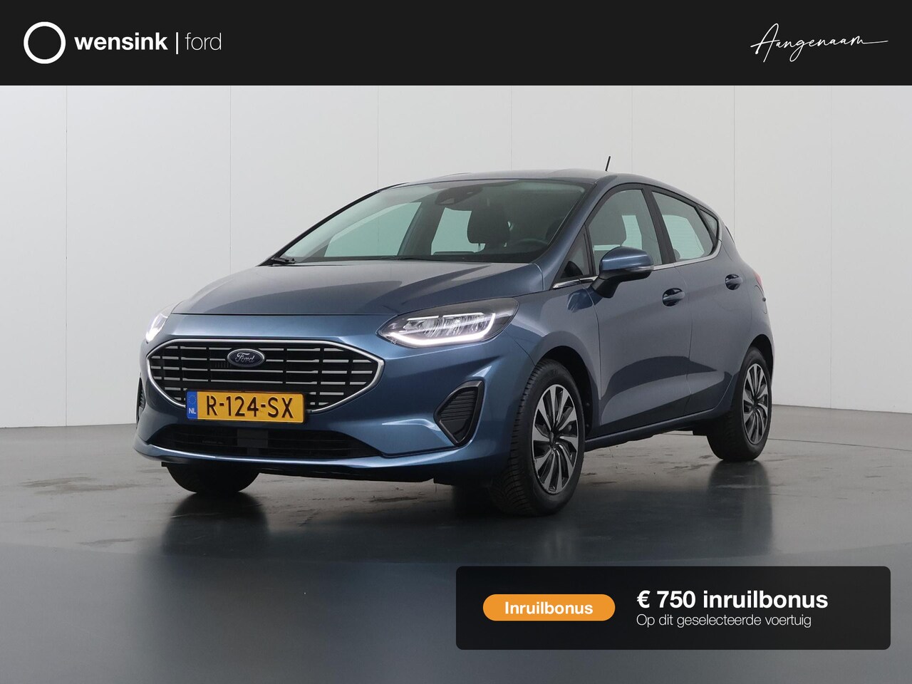 Ford Fiesta - 1.0 EcoBoost Hybrid Titanium | Navigatie | DAB | Winterpakket | Cruise Control Adaptief | - AutoWereld.nl