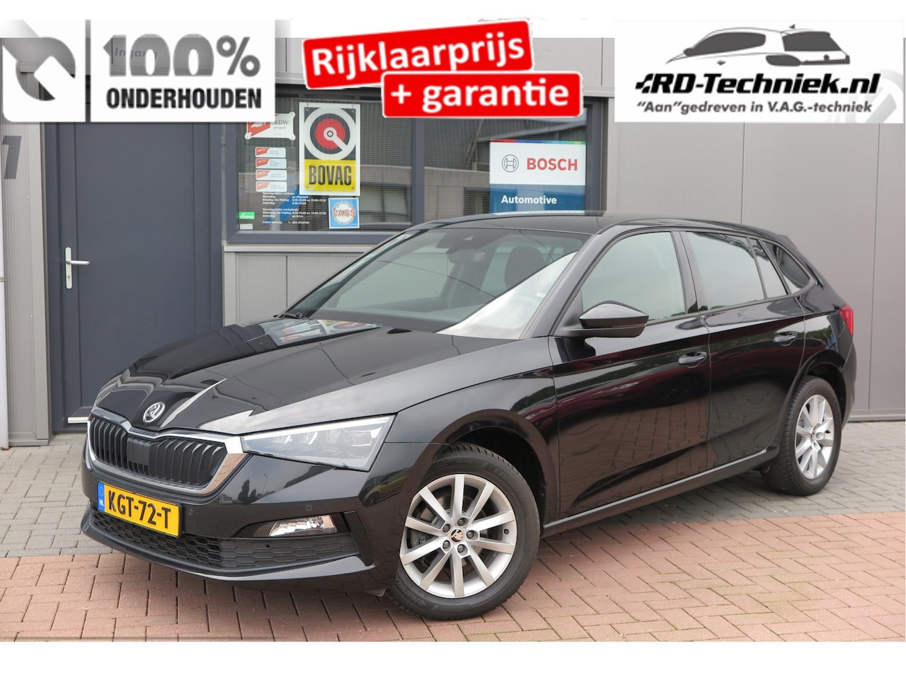 Skoda Scala - 1.0 TSI 110pk H6 Sport Business. Panoramadak , Led, Stoelverwarming, Achteruitrijcamera , - AutoWereld.nl