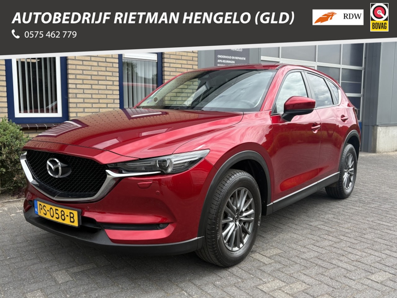 Mazda CX-5 - 2.0 SAG 165 SkL GT CAMERA-STOELVERW-STUURVERW - AutoWereld.nl