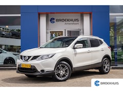 Nissan Qashqai - 1.6 N-Connecta | Trekhaak 1500kg. | Panorama dak | 360 Camera | L.M. Velgen | DAB | Cruise