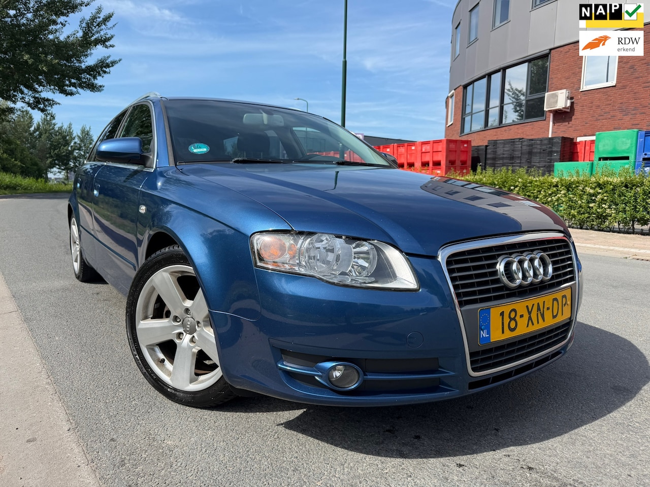Audi A4 Avant - 2.0 Advance bj 2007 AIRCO/CRUISE/18 INCH/ORG NL AUTO !! ZEER NETJES !!! - AutoWereld.nl