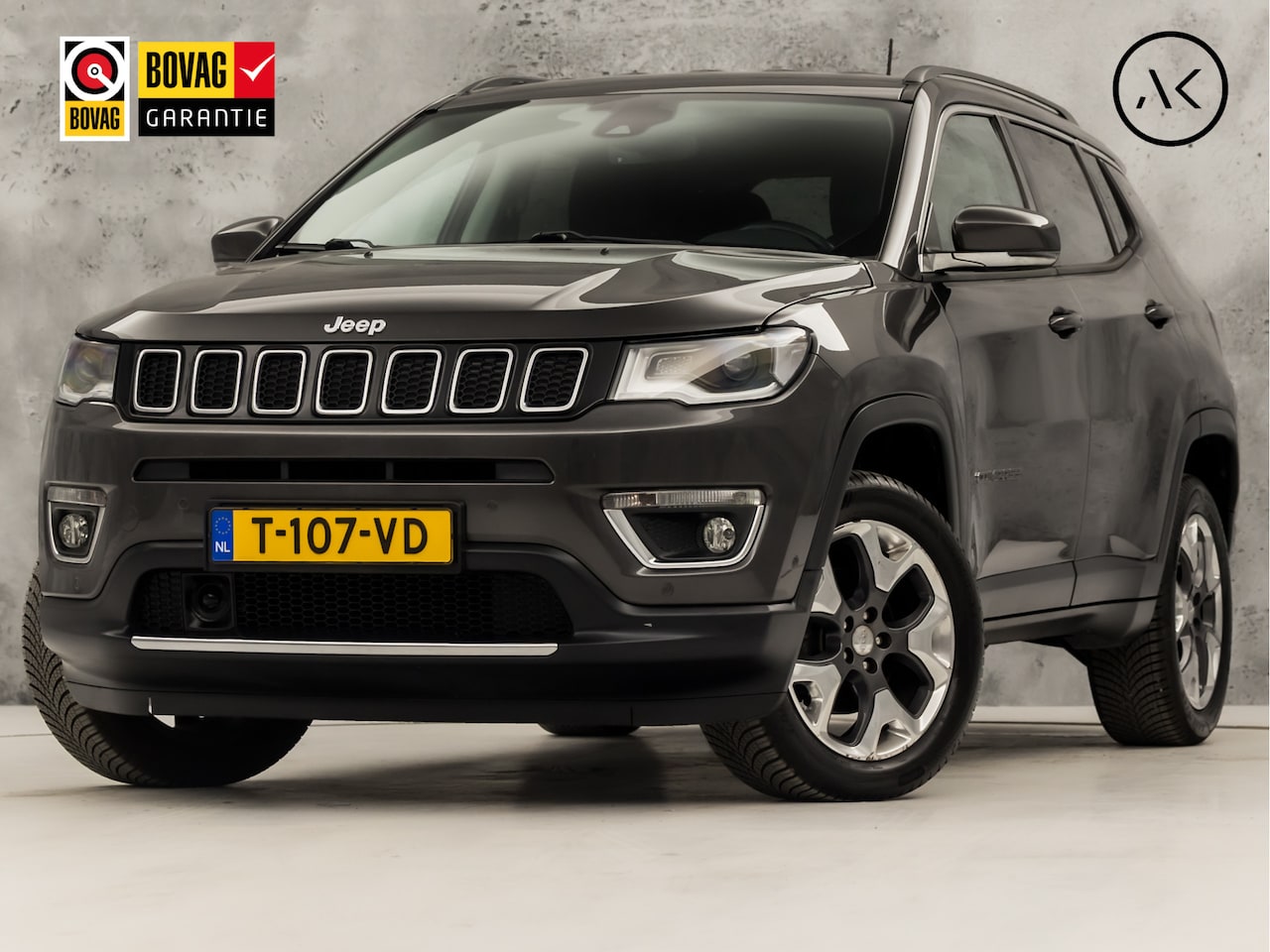 Jeep Compass - 1.4 MultiAir 4x4 Sport 170Pk Automaat (NAVIGATIE, CAMERA, TREKHAAK, BEATS AUDIO, SPORTSTOE - AutoWereld.nl