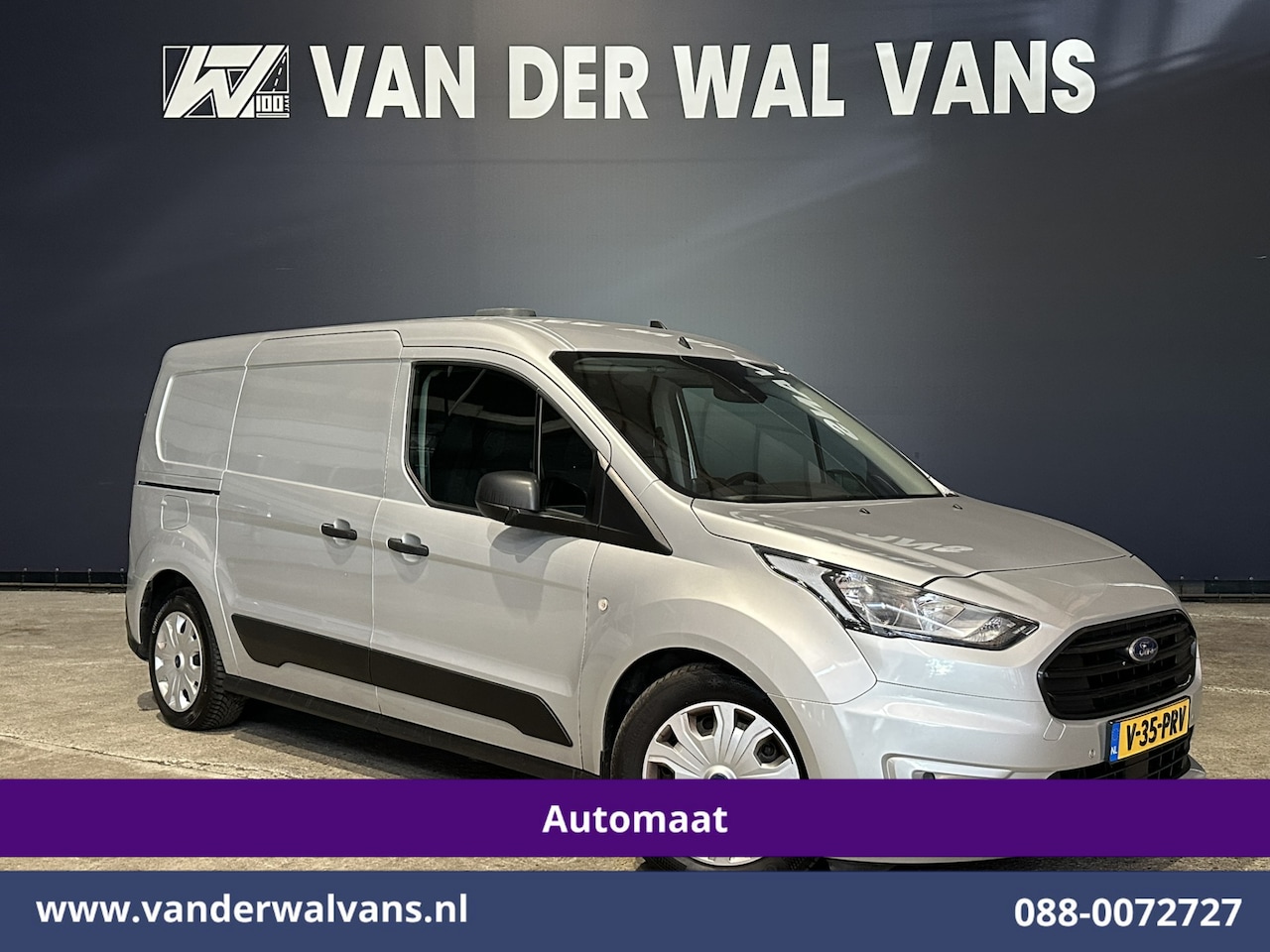 Ford Transit Connect - 1.5 EcoBlue 120pk Automaat L2H1 Inrichting Euro6 Airco | 2x Zijdeur | 3-Zits | Camera | Na - AutoWereld.nl