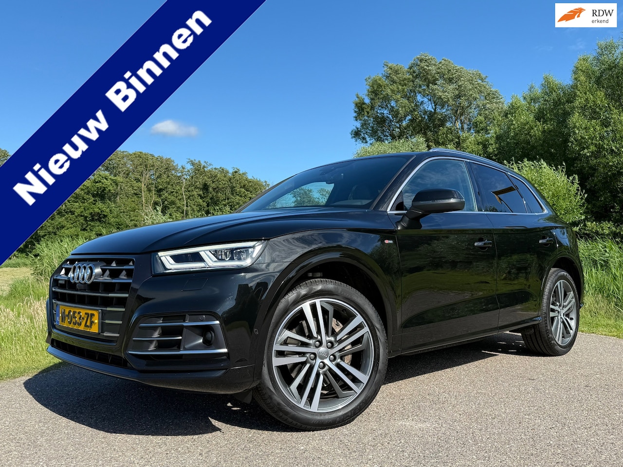 Audi Q5 - 55 TFSI e quattro Competition Automaat / 3x S-Line / B&O / 360 Camera / 20" Velgen / Apple - AutoWereld.nl