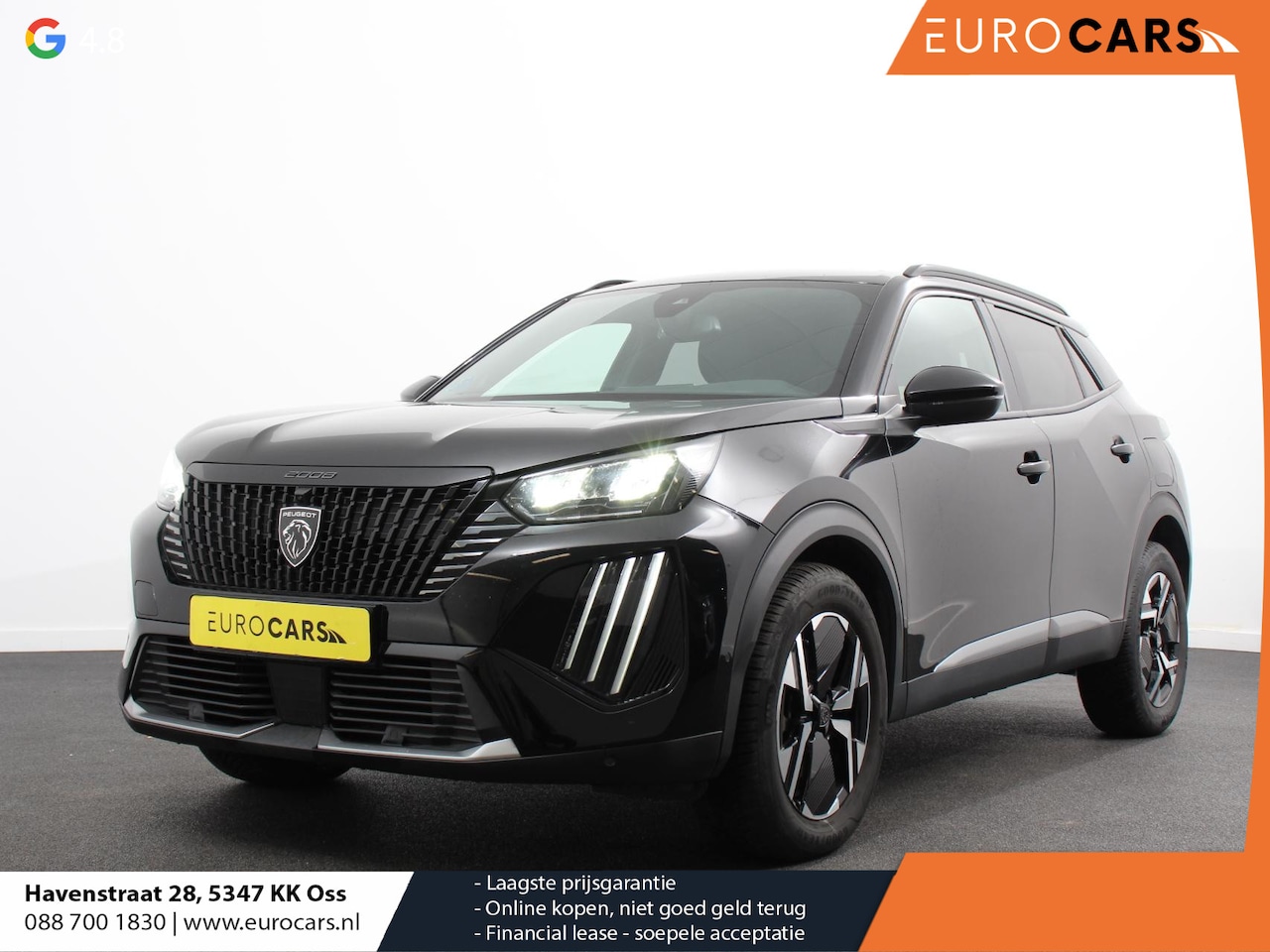Peugeot 2008 - 1.2 Allure 136pk Hybrid Automaat Camera 360 Climate control Cruise control Adaptive Stoelv - AutoWereld.nl