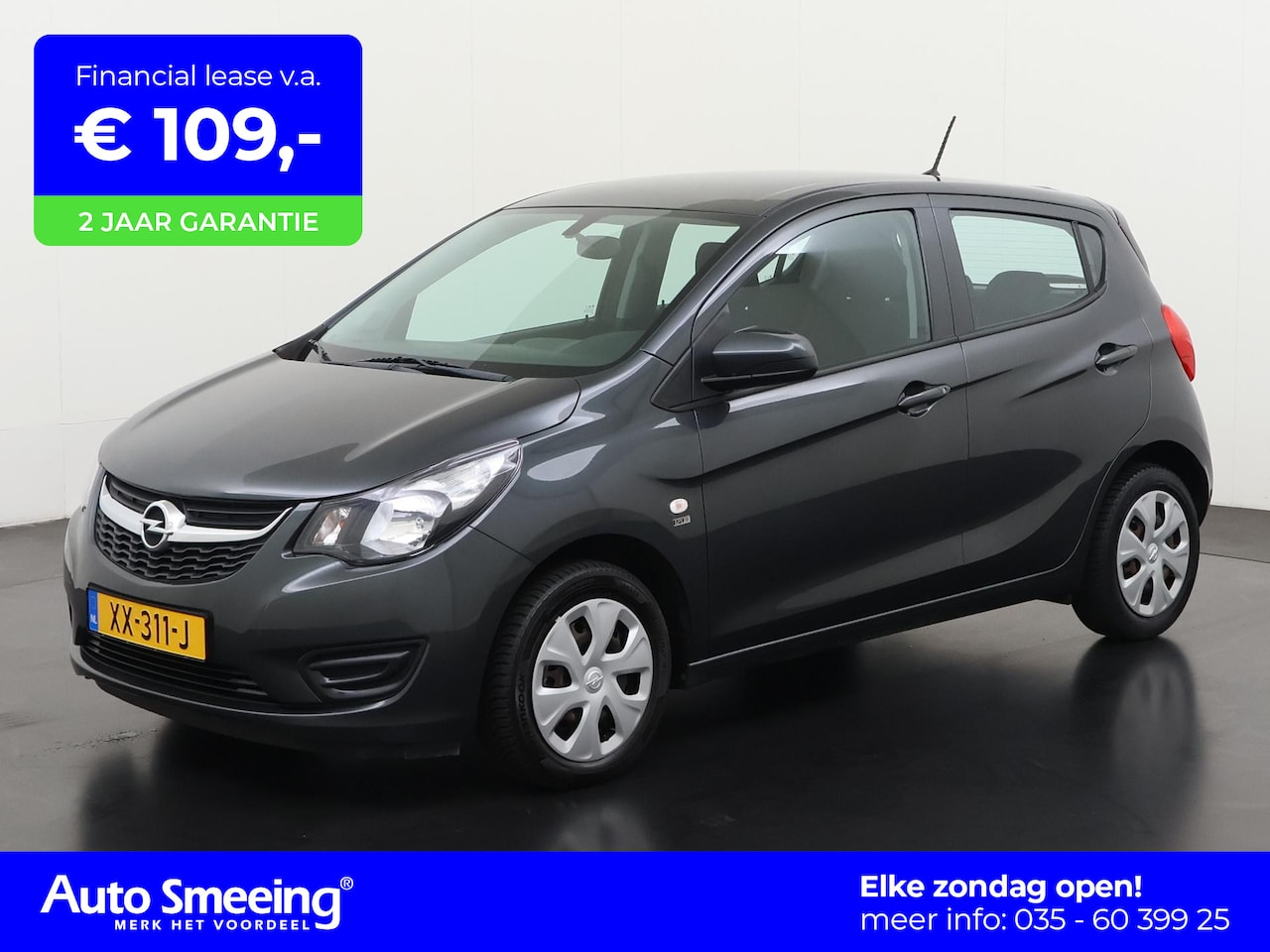 Opel Karl - 1.0 ecoFLEX 120 Jaar Edition | Airco | Cruise Control | 12 mnd Garantie | Zondag Open! - AutoWereld.nl