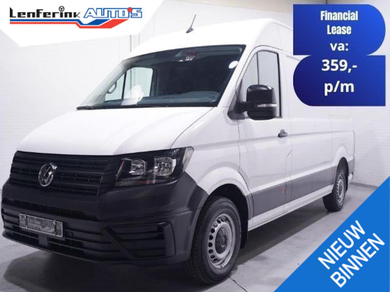 Volkswagen Crafter - 2.0 TDI L3H3 Navi, Trekhaak, Laadruimte Pakket PDC V+A, Apple Carplay, 3-Zits - AutoWereld.nl