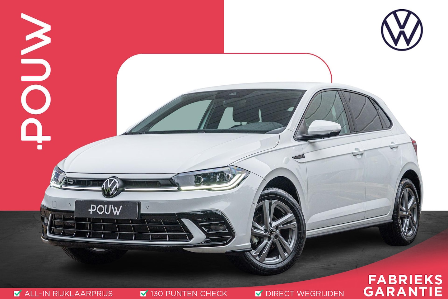 Volkswagen Polo - 1.0 TSI 95pk DSG R-Line Edition | Navigatie | Matrix LED | Adaptive Cruise - AutoWereld.nl
