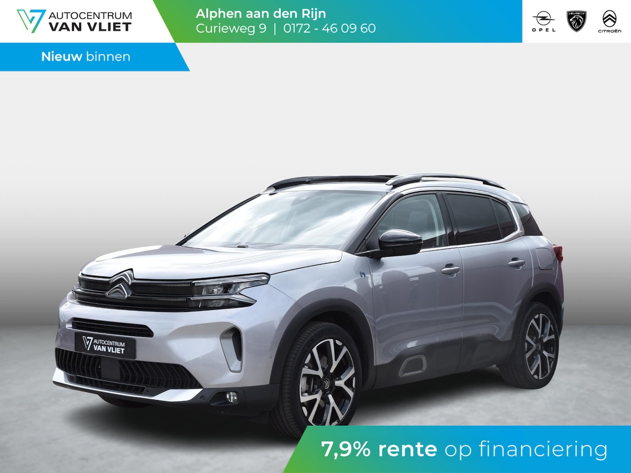 Citroën C5 Aircross - 1.6 Plug-in Hybrid 225 Shine 225 PK | PANORAMISCH SCHUIF-KANTELDAK | LEDEREN BEKLEDING | N - AutoWereld.nl
