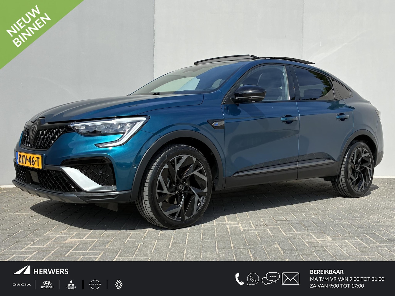 Renault Arkana - 1.6 E-Tech full hybrid 145 esprit Alpine / Fabrieksgarantie t/m 10-2026 / Schuif-/Kantelda - AutoWereld.nl