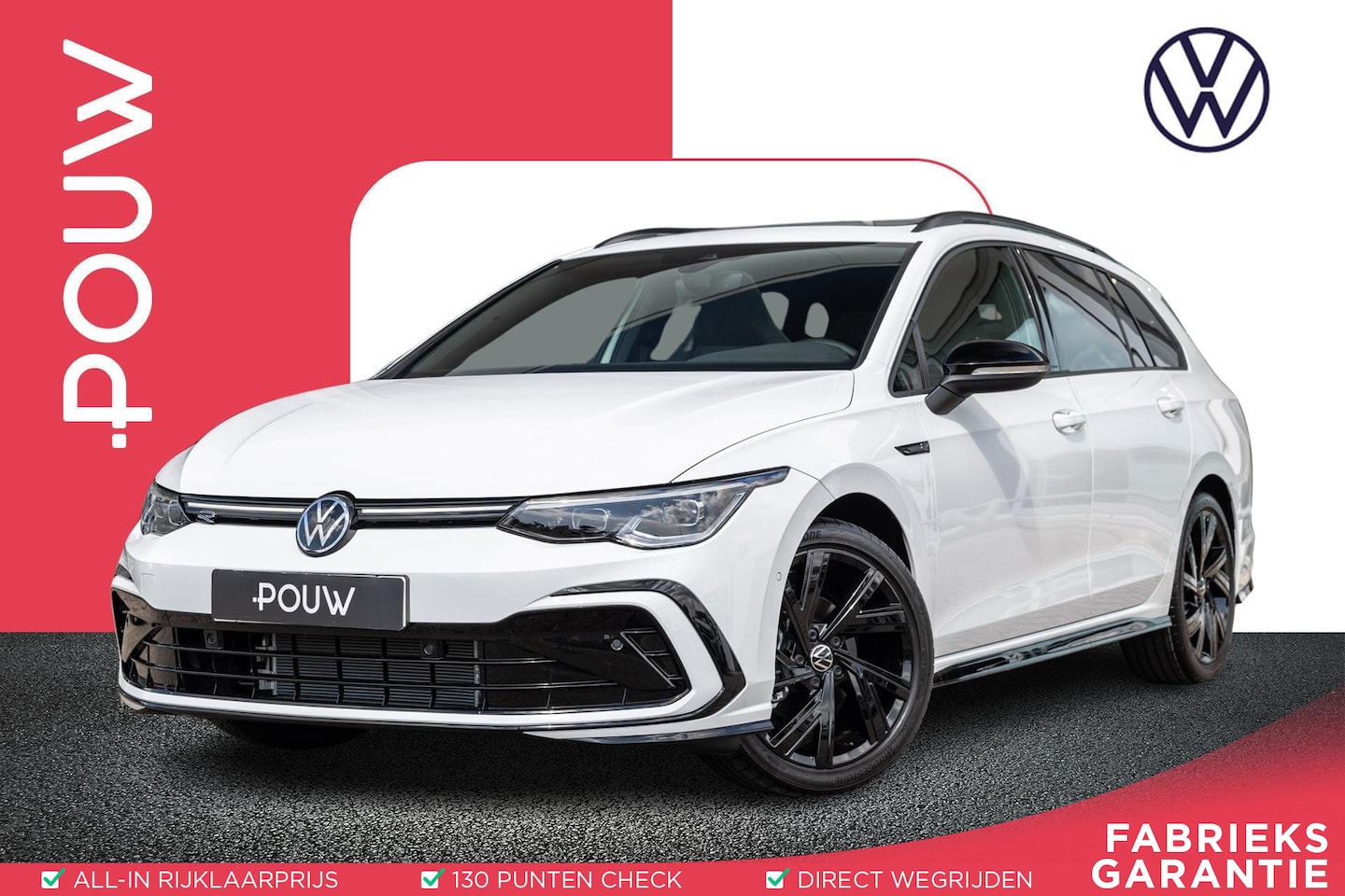 Volkswagen Golf Variant - 1.5 eTSI 150pk DSG R-Line Business | Panoramadak | Achteruitrijcamera - AutoWereld.nl