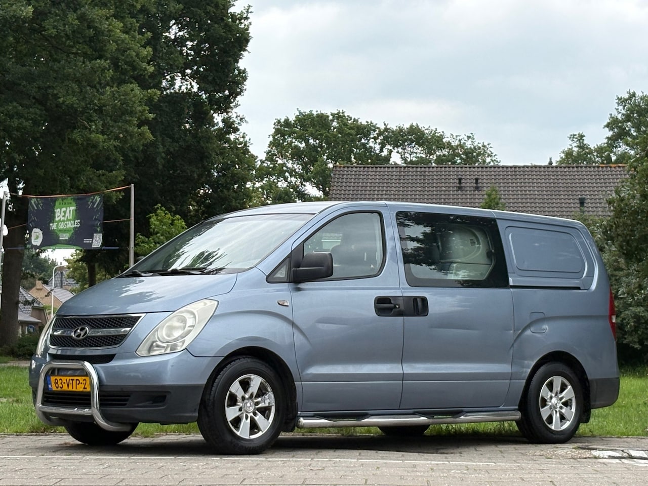 Hyundai H 300 - 2.5 CRDi Dynamic Dubbelcabine, Airco, trekhkaak *EXPORT* Renault Trafic, Volkswagen Transp - AutoWereld.nl