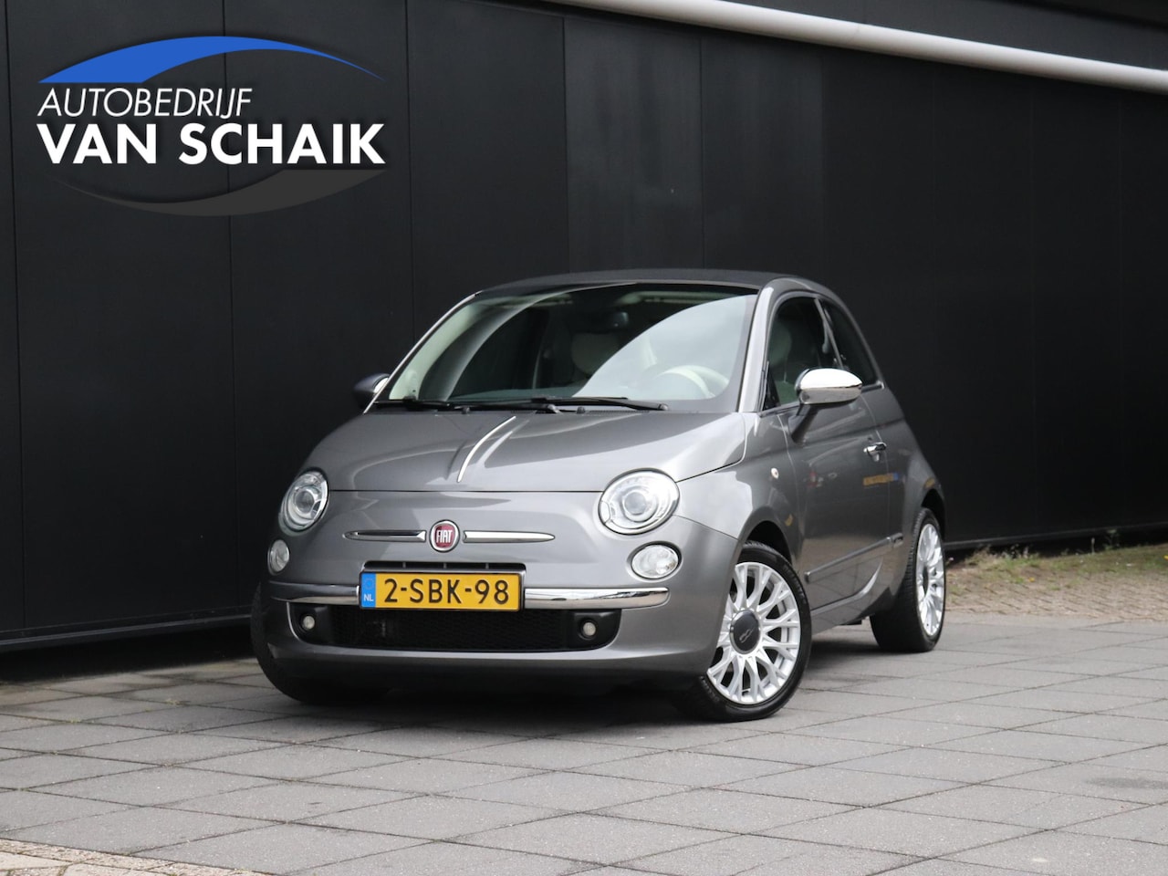 Fiat 500 C - 0.9 TwinAir Lounge | OPEN DAK | LEDER | ELEK. RAMEN | - AutoWereld.nl