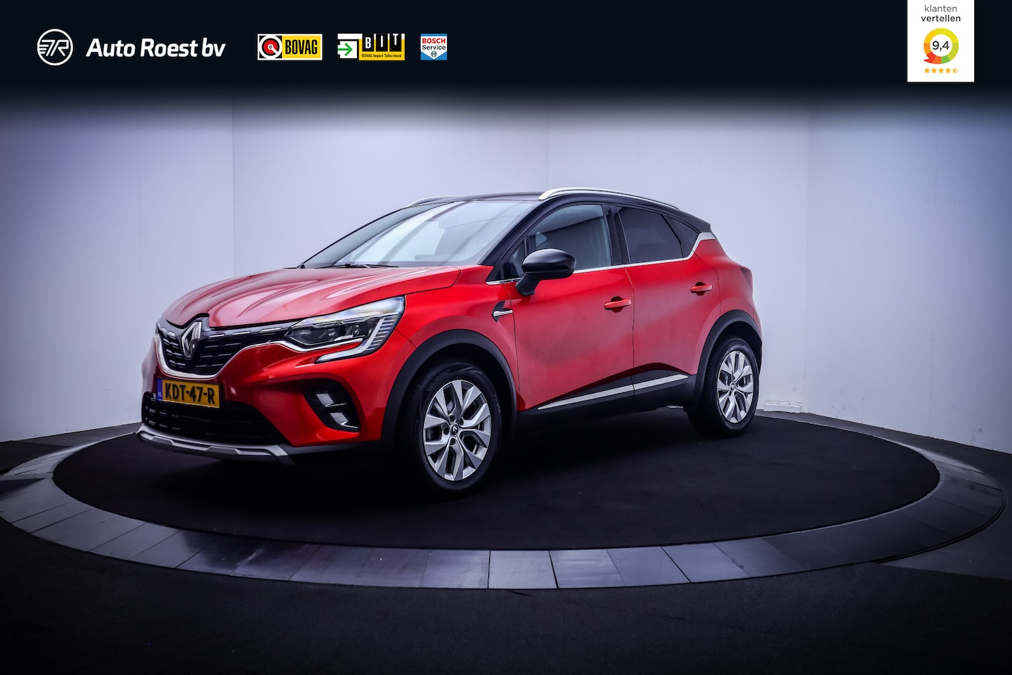 Renault Captur - 1.3T 130 Pk Aut. INTENS FULL LED | CAMERA | CARPLAY | CLIMA | CRUISE | PDC V+A | LMV - AutoWereld.nl
