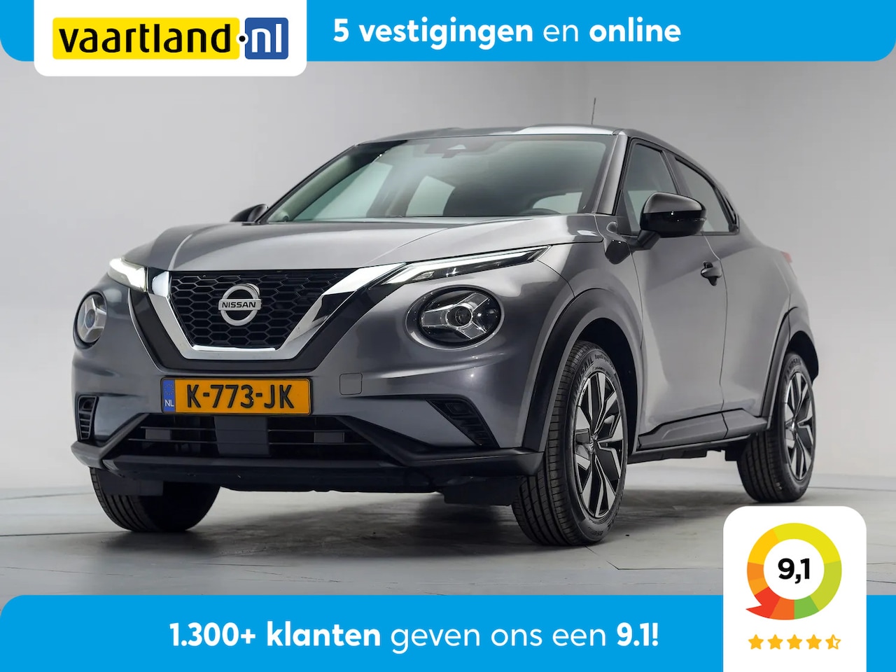 Nissan Juke - 1.0 DIG-T Acenta Aut. [ Climate Camera Stoelverwarming ] - AutoWereld.nl