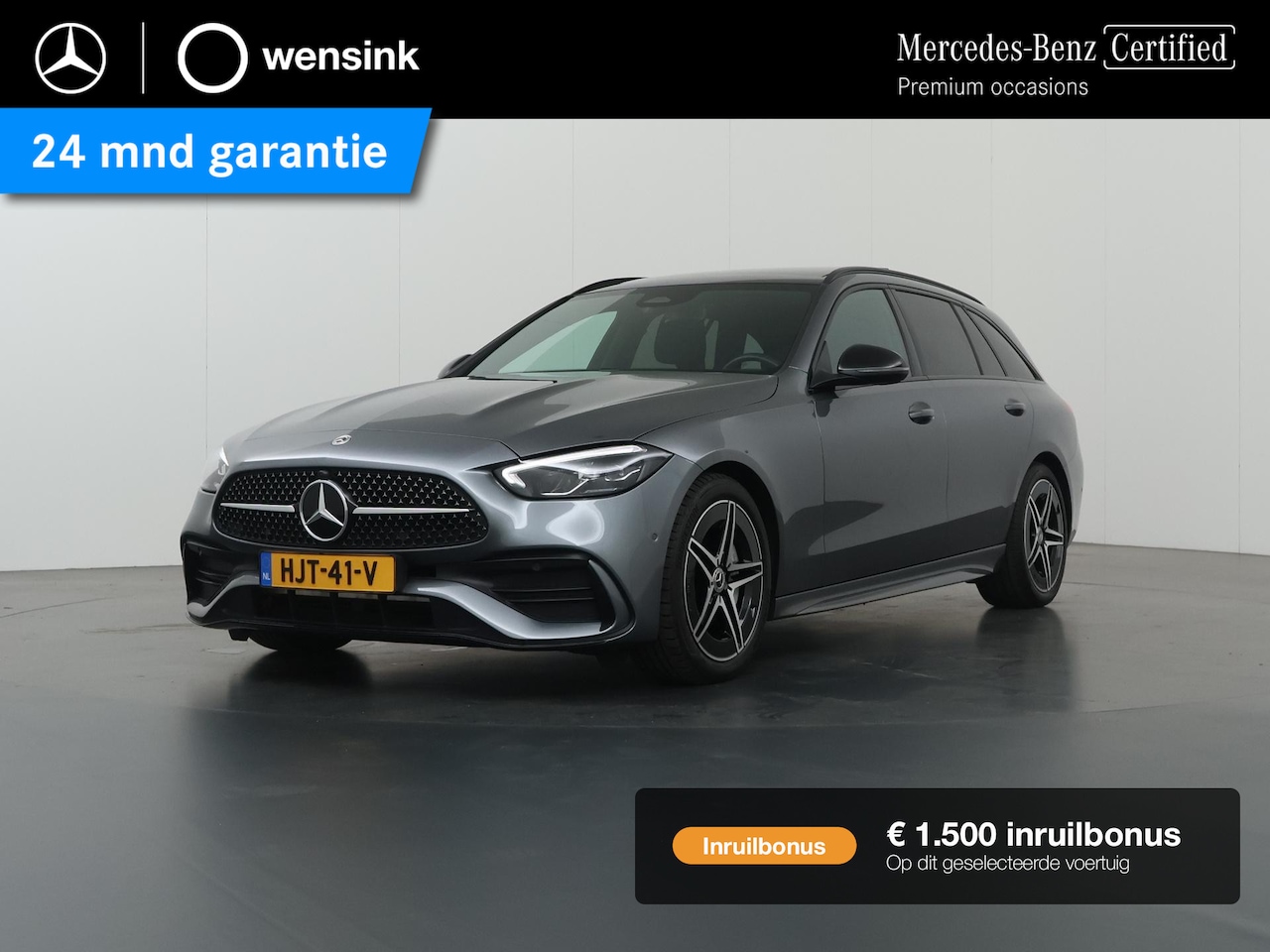 Mercedes-Benz C-klasse Estate - 180 Star Edition AMG Line | Panoramadak | Nightpakket | Memorypakket | Apple Car Play | Gu - AutoWereld.nl