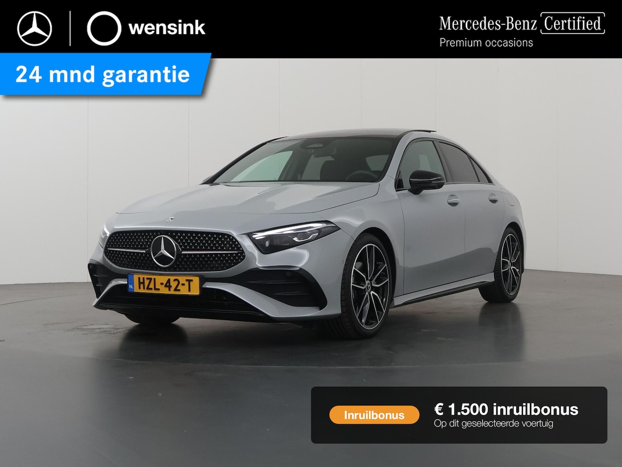 Mercedes-Benz A-klasse - 180 Business Solution AMG | Night edition | Panoramadak | Memory stoelen | Head-up display - AutoWereld.nl