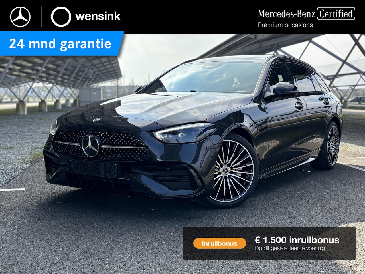 Mercedes-Benz C-klasse - 180 Star Edition AMG Line | Panoramadak | Memory stoelen | 360 camera | Digital light | Sf - AutoWereld.nl