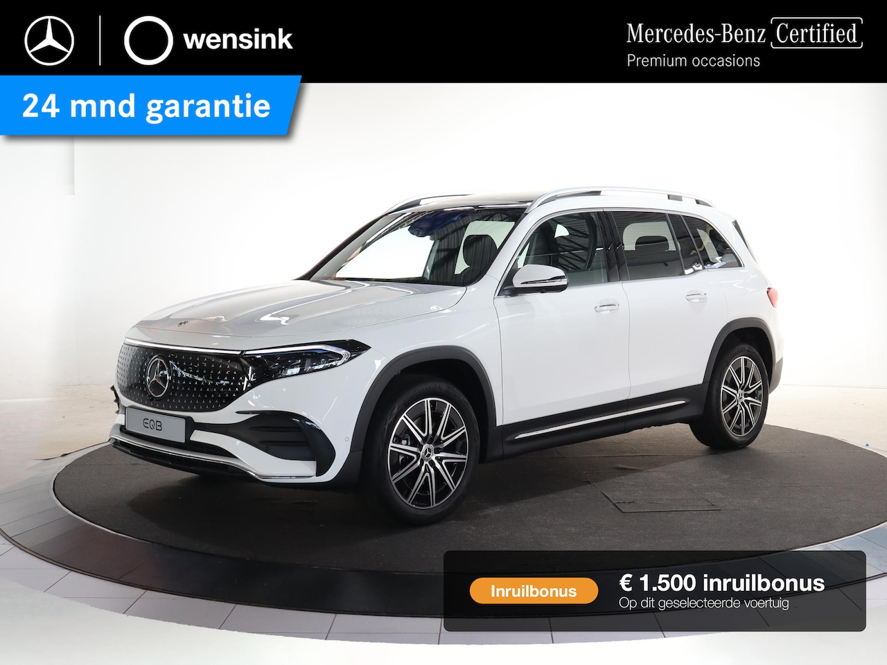 Mercedes-Benz EQB - 250+ Business Solution AMG 71 kWh | Panoramadak | Trekhaak | Burmester | Memory stoelen | - AutoWereld.nl