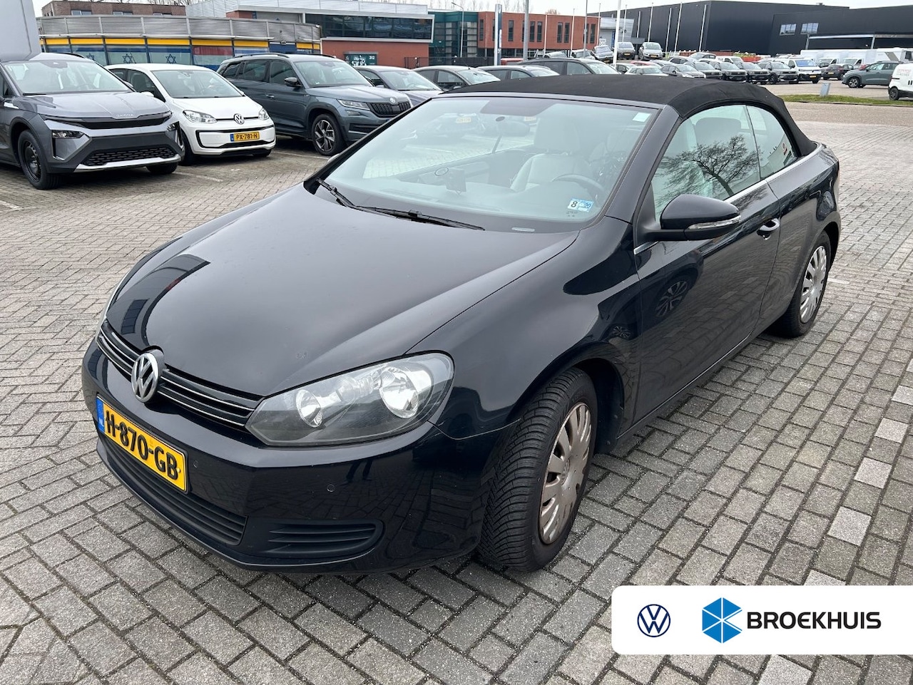 Volkswagen Golf Cabriolet - 1.4 TSI 125 pk Comfortline 7-DSG | Airco | Navigatie | Elektrische kap | - AutoWereld.nl