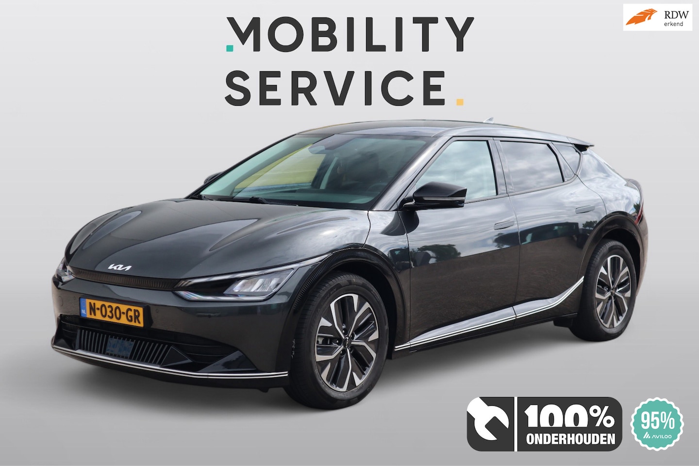 Kia EV6 - Plus 77.4 kWh SOH95% Leder CarPlay Cam LED - AutoWereld.nl