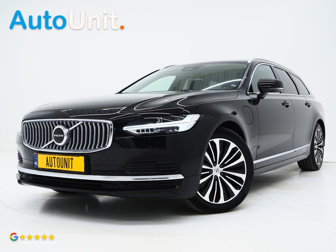 Volvo V90 - 2.0 T6 Plug-in hybrid AWD Long Range | Leder | Pilot Assist | Keyless | Dodehoek | Memory - AutoWereld.nl