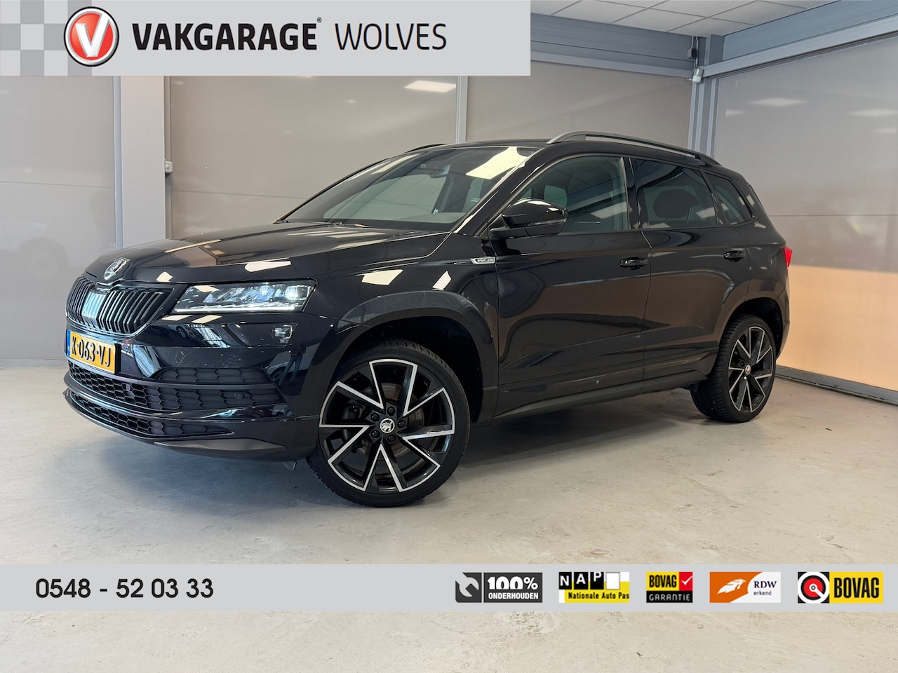 Skoda Karoq - 1.5 TSI ACT Sportline Business | PANODAK | LED | 19"LM VELGEN | - AutoWereld.nl