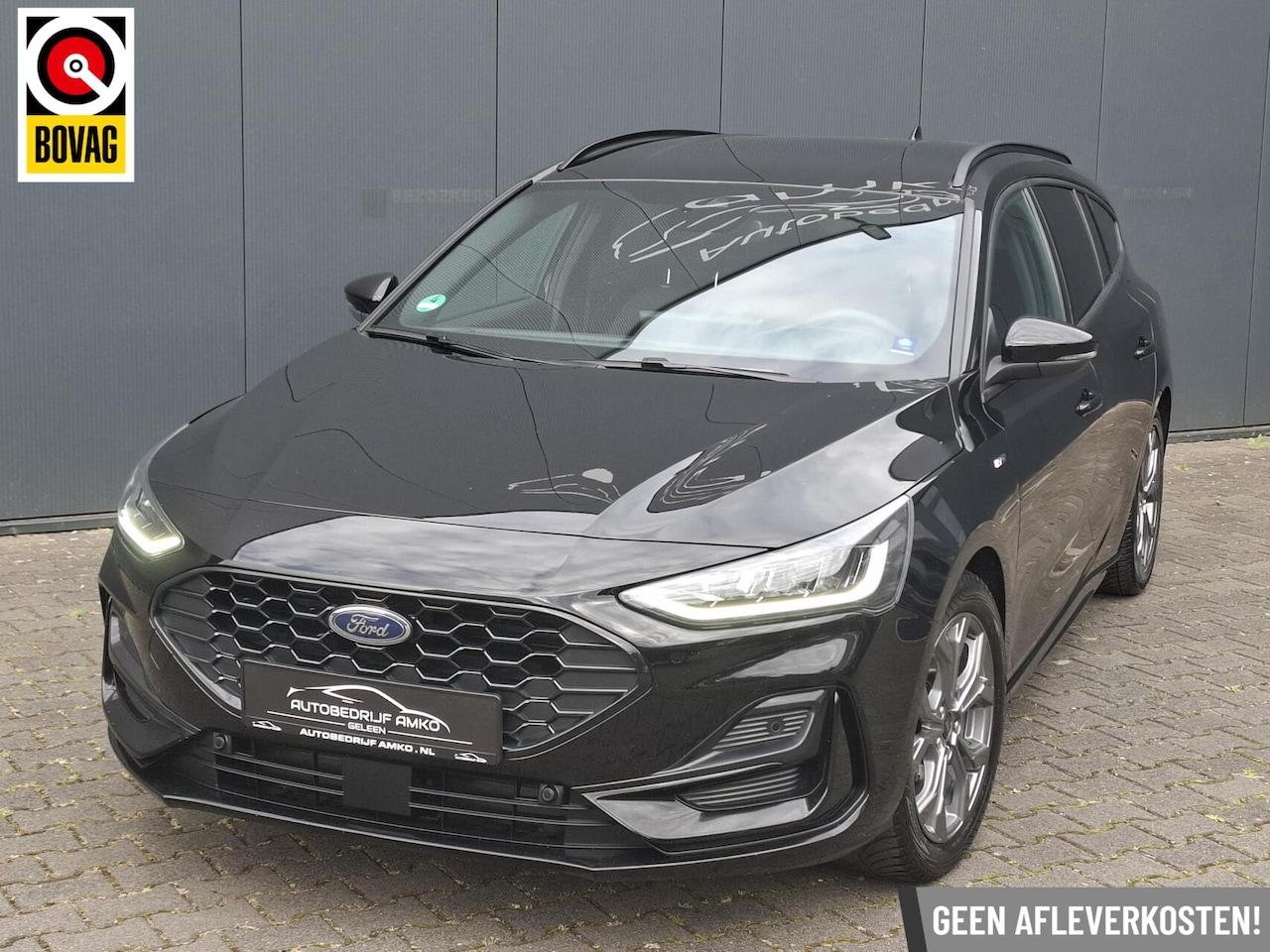 Ford Focus Wagon - 1.0 EcoBoost Hybrid ST Line / ADAP. CRUISE. / STOEL EN STUURVERW. / NAVI / DAB / - AutoWereld.nl