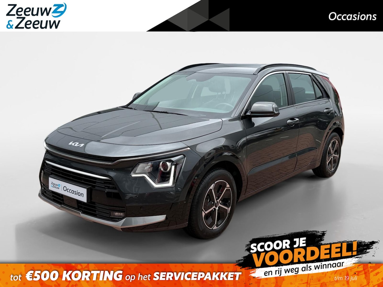 Kia Niro - 1.6i Hybrid DynamicLine Navi | Apple Carplay/Android Auto | Climate & (adaptieve) cruise c - AutoWereld.nl