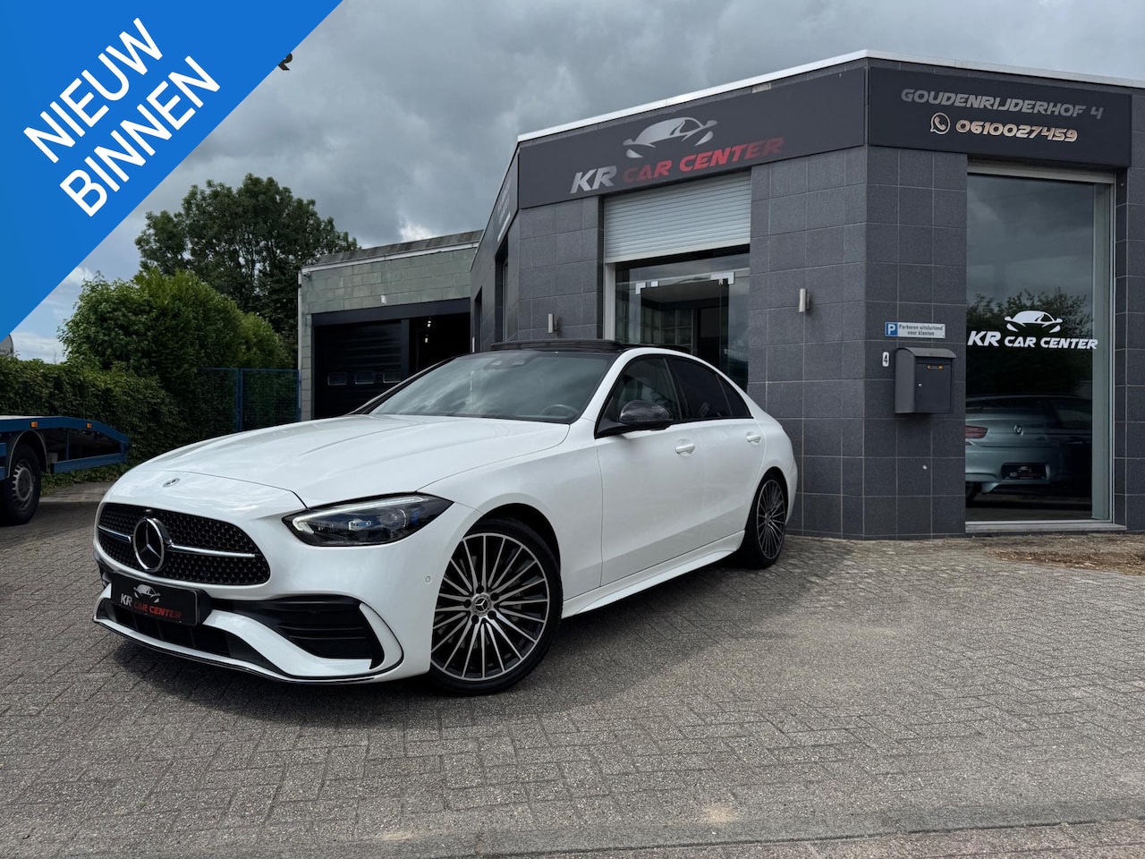 Mercedes-Benz C-klasse - 200 AMG PANO-CAMERA-SFEER-CARPLAY - AutoWereld.nl
