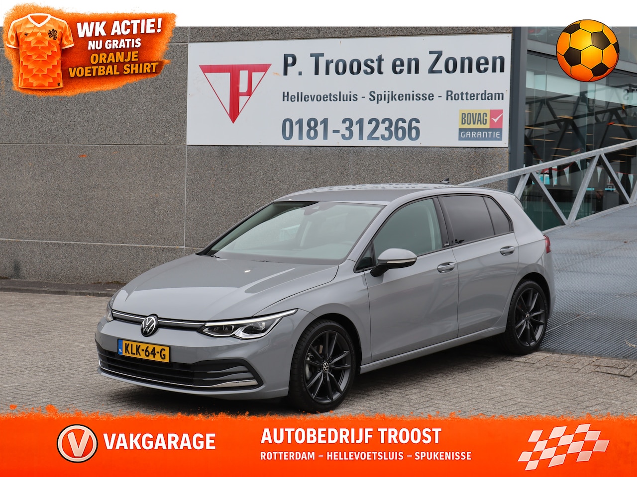 Volkswagen Golf - 1.5 eTSI Active Stoelverwarming/Apple carplay/Achteruitrijcamera/Adaptieve cruise control/ - AutoWereld.nl