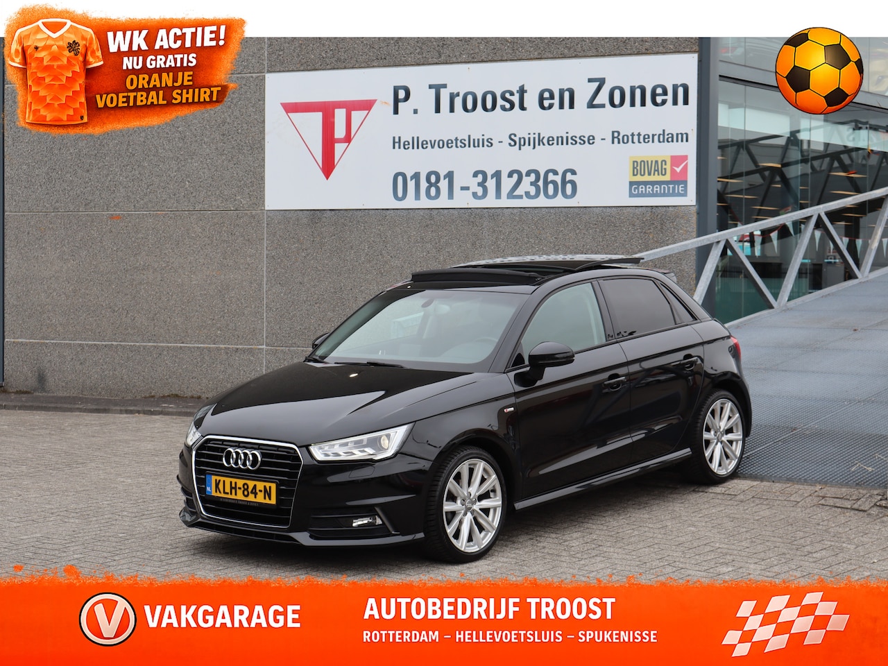 Audi A1 Sportback - 1.0 TFSI S-Line Panoramadak! Stoelverwarming/Climate control/Navigatie/LED/Licht metalen v - AutoWereld.nl