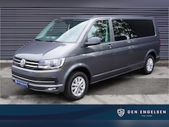 Volkswagen Transporter - 140pk Automaat Dubbele cabine L2H1 Lederen interieur Navigatie Trekhaak Parkeersensoren Cr