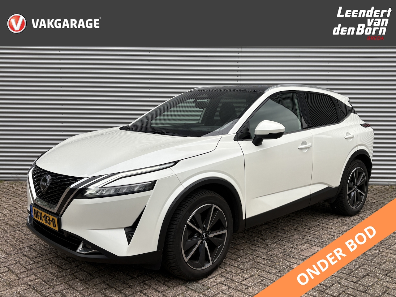 Nissan Qashqai - 1.3 MHEV Tekna Plus | Leer | Voorstoelen verwarmd | 360 Camera | Navigatie | 20'' LM | Sto - AutoWereld.nl
